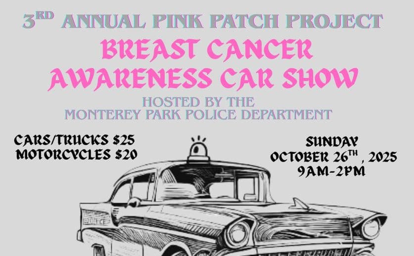 Monterey Park Police Car Show