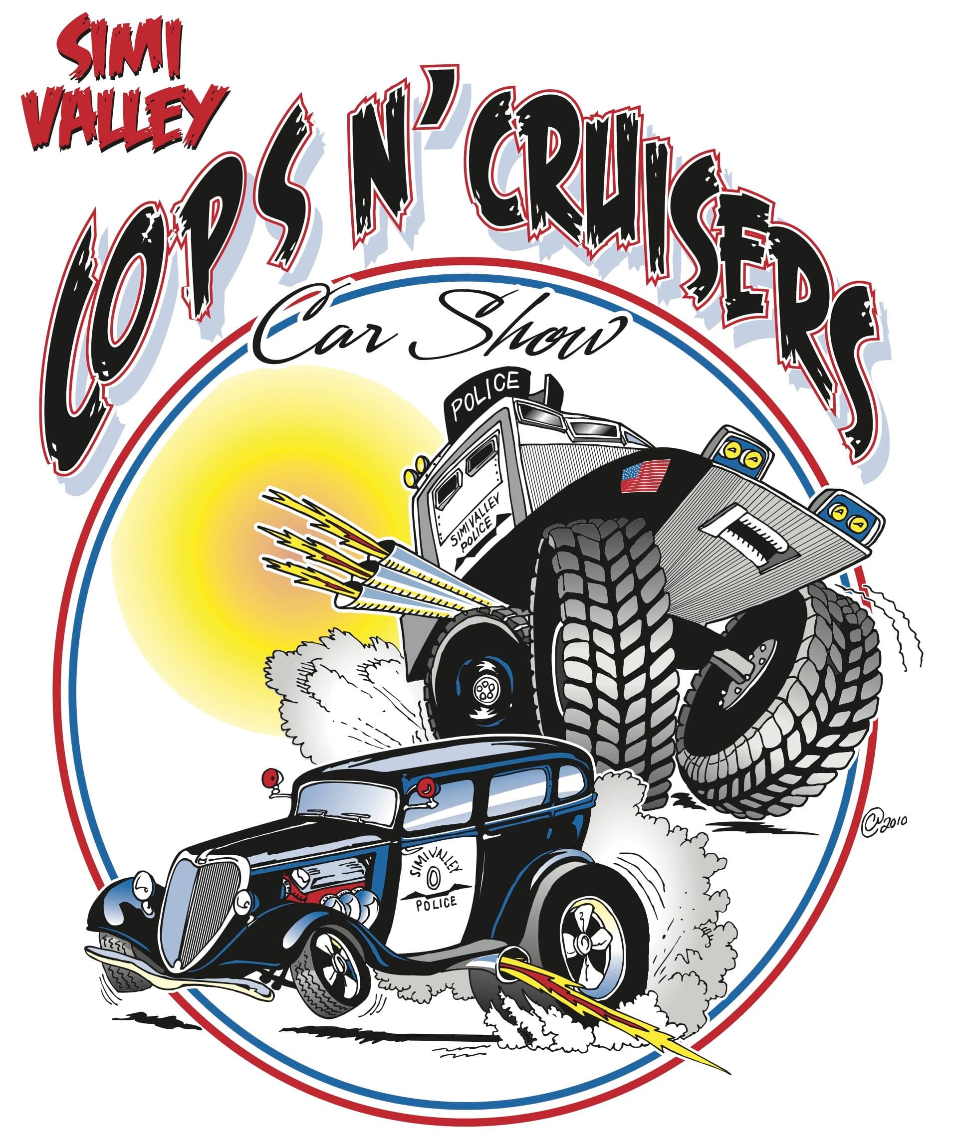 Cops N' Cruisers Car Show Simi Valley