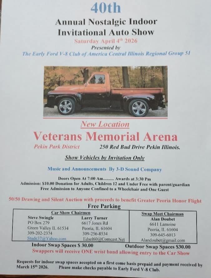 40th Annual Nostalgic Indoor Invitational Auto Show