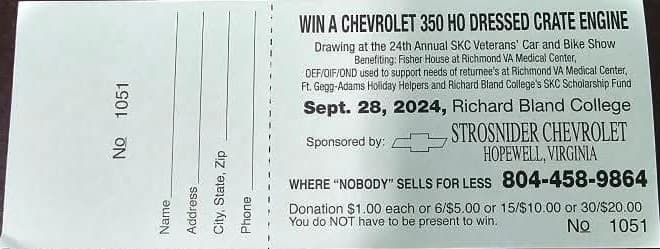 Southern Knights Cruisers Veterans Car & Bike Show