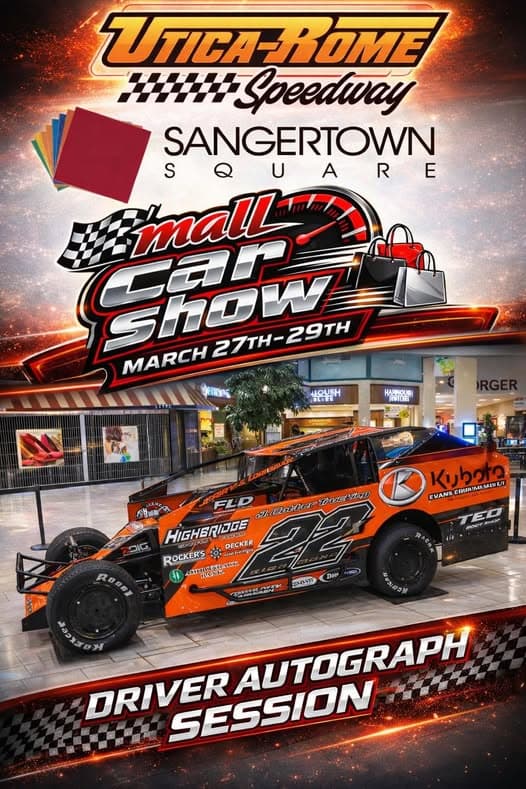 Pre-Season Race Car Show at Sangertown Square