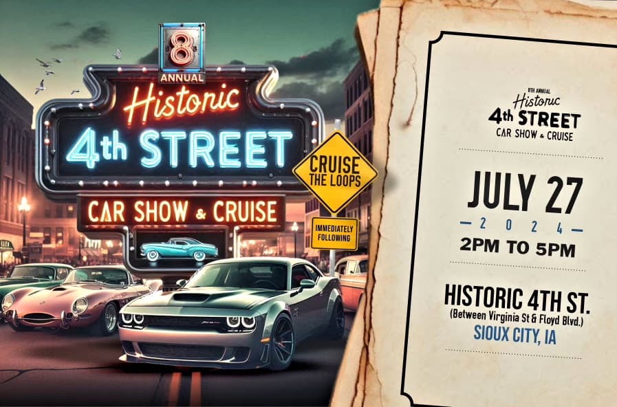 Historic 4th Street Classic Car Show and Cruise
