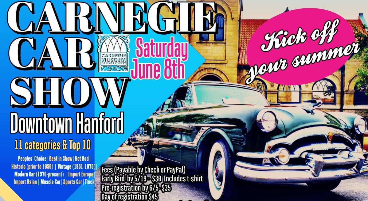 Carnegie Car Show - Hanford