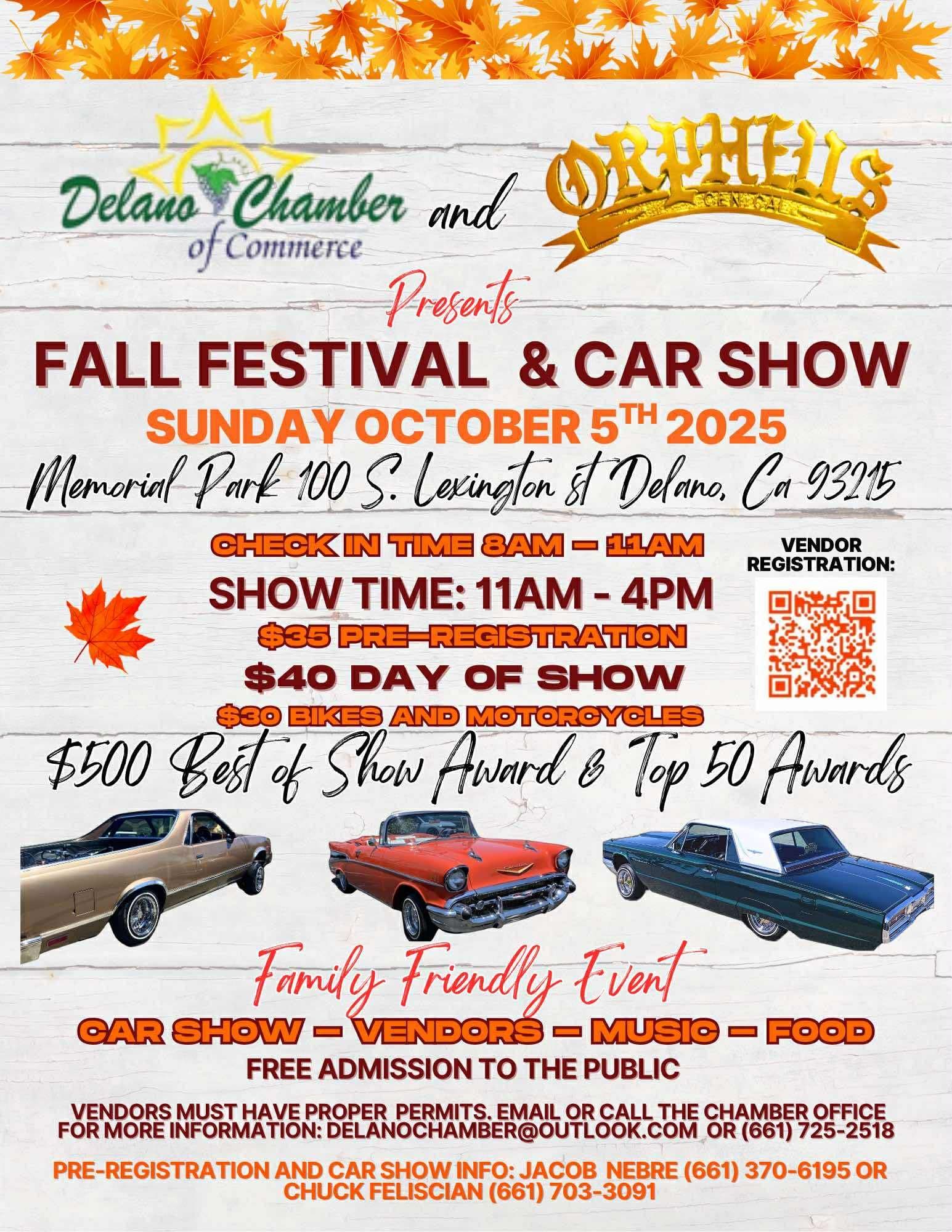 Delano Fall Festival Car Show