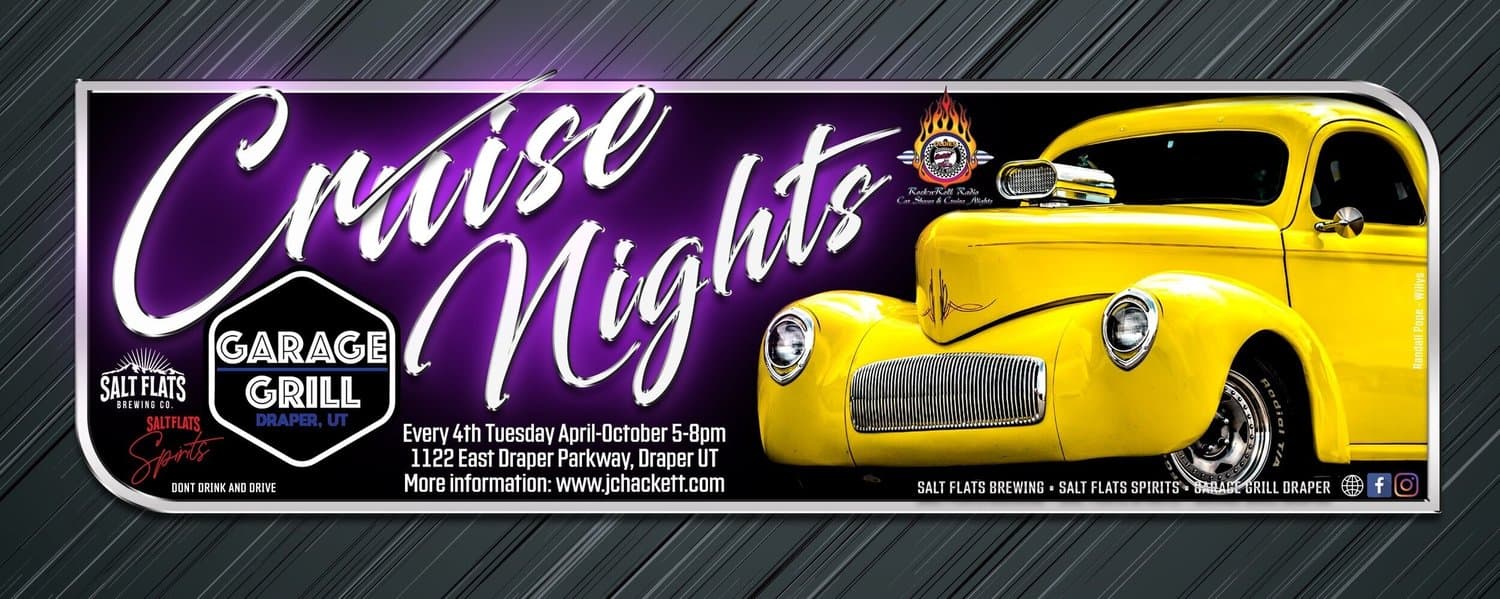 Draper Garage Grill Cruise Night