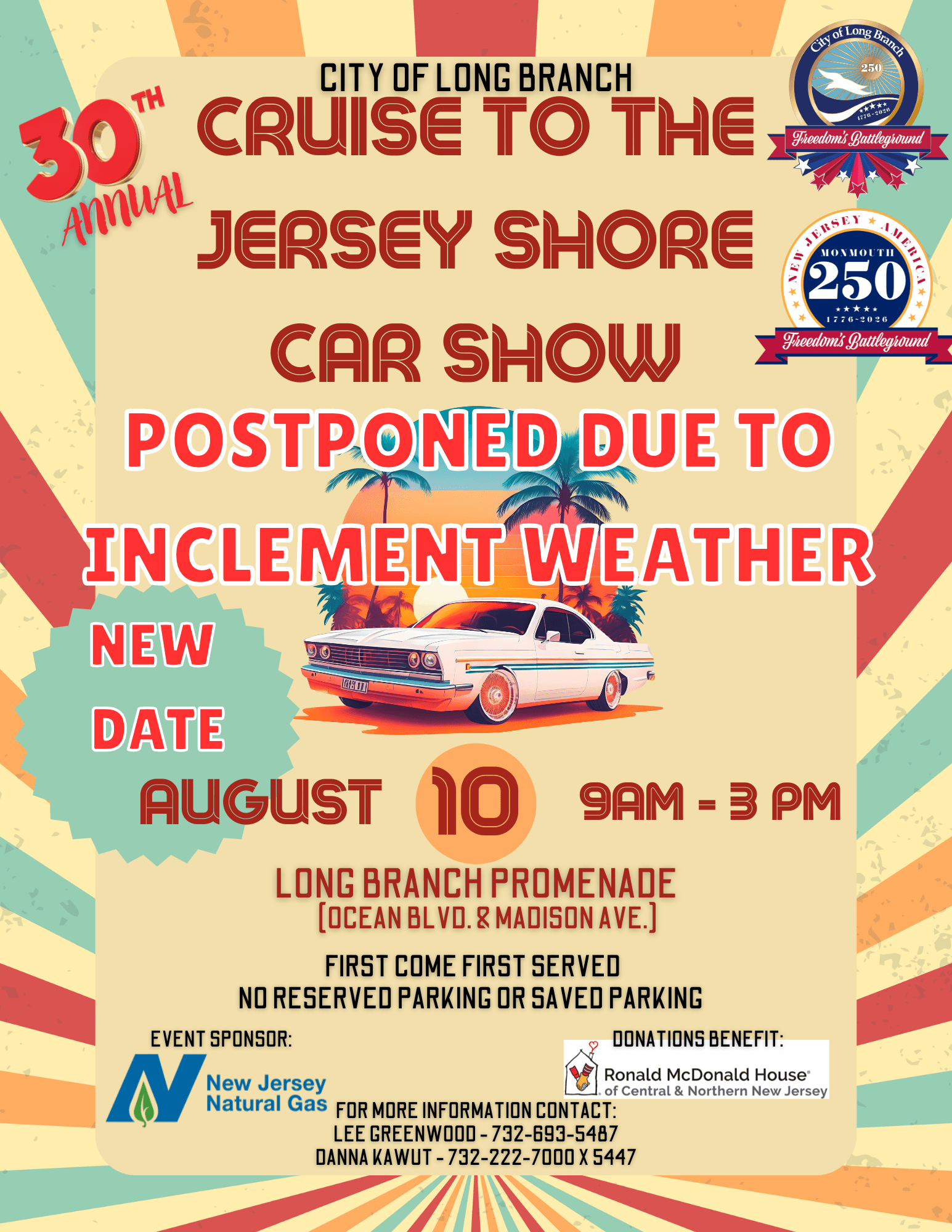 Cruise to the Jersey Shore Car Show