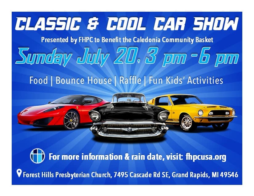 Forest Hills Presbyterian Church Classic and Cool Car Show