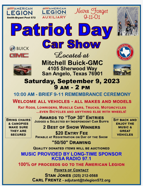 Patriot Day Car Show