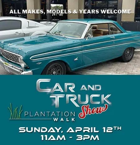 Plantation Walk Second Sunday Car & Truck Show