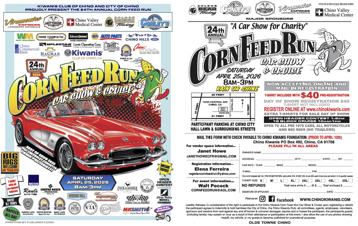 Corn Feed Run Car Show & Cruise