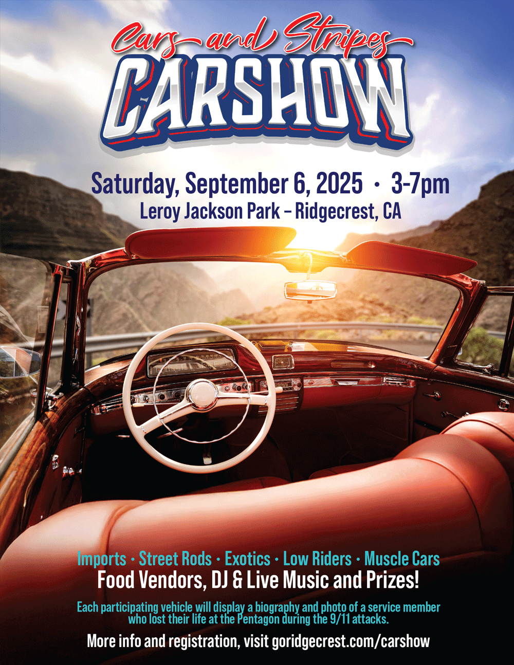 Cars and Stripes Car Show