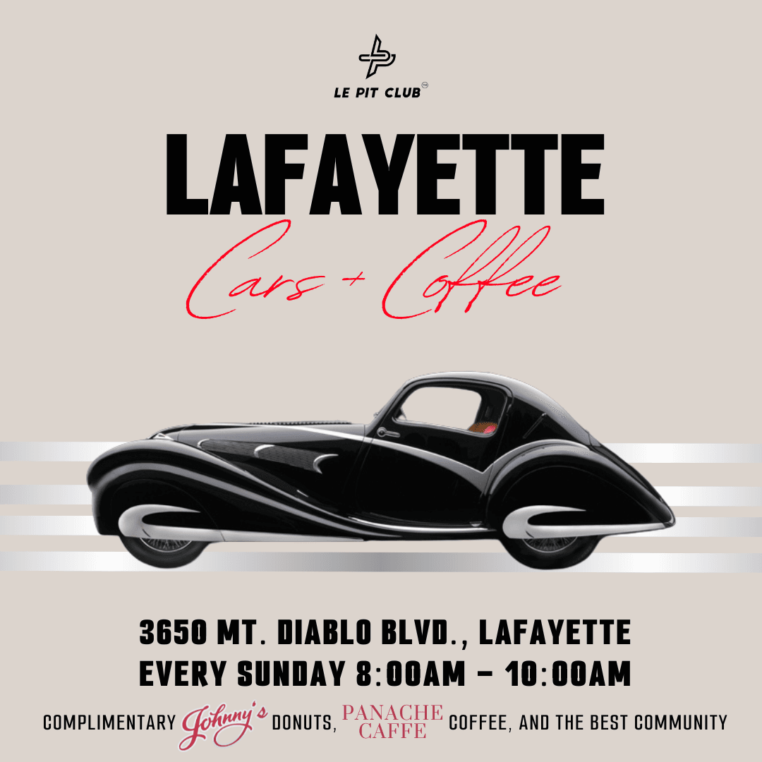 Le Pit Club Cars, Coffee & Pastries