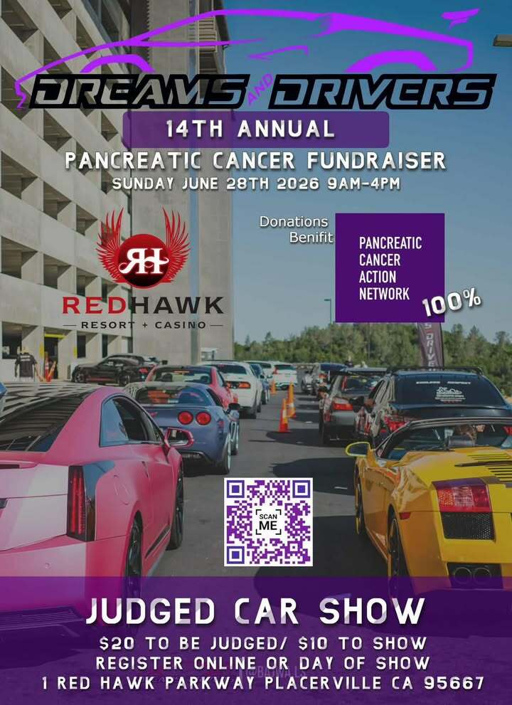 Dreams and Drivers Pancreatic Cancer Awareness Car Show