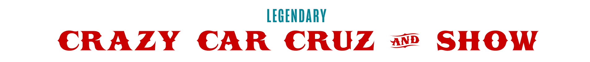 Crazy Water Festival Car Cruise & Car Show