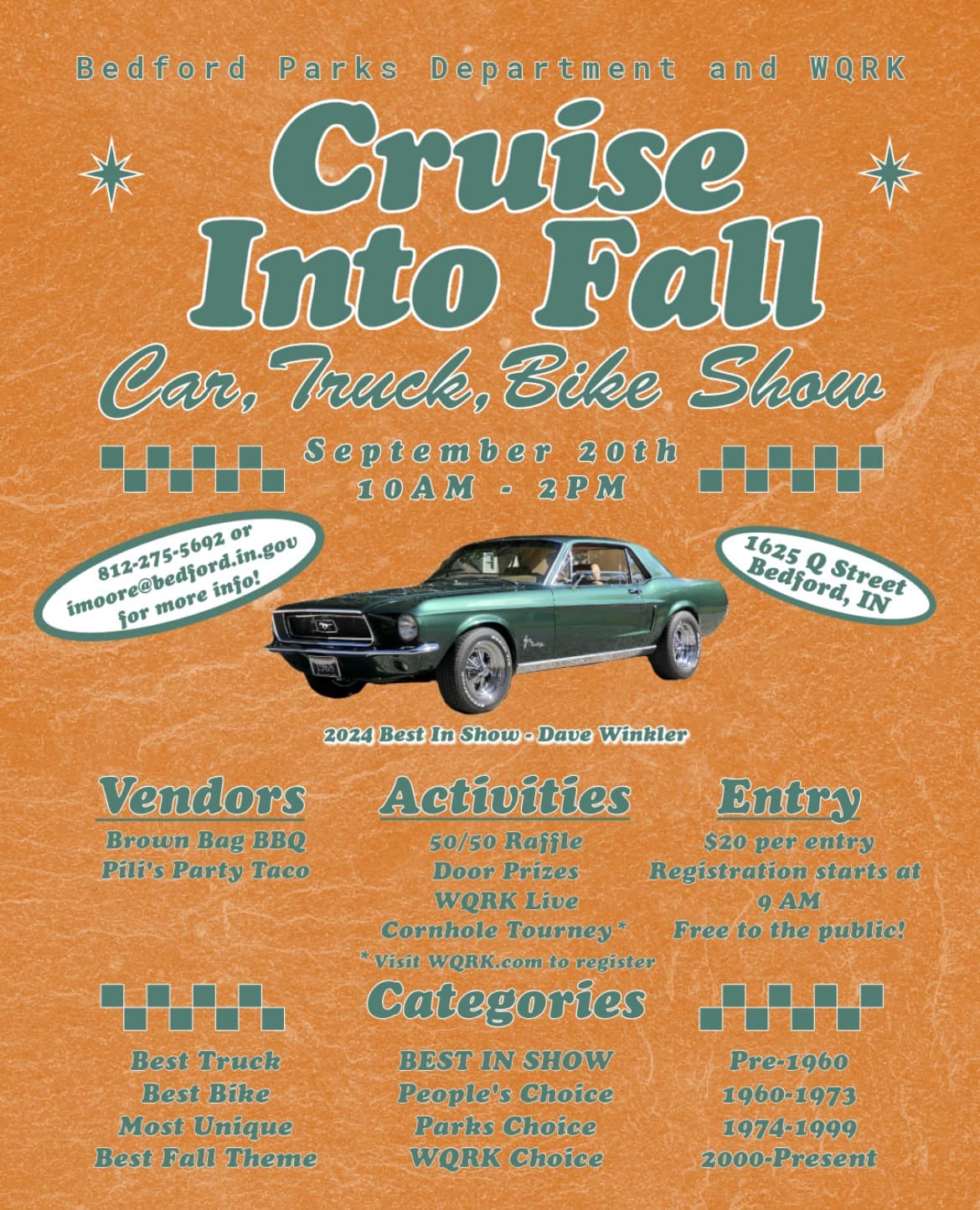 Cruise Into Fall Car, Truck & Bike Show