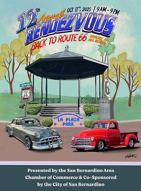 Rendezvous Back to Route 66 Car Show