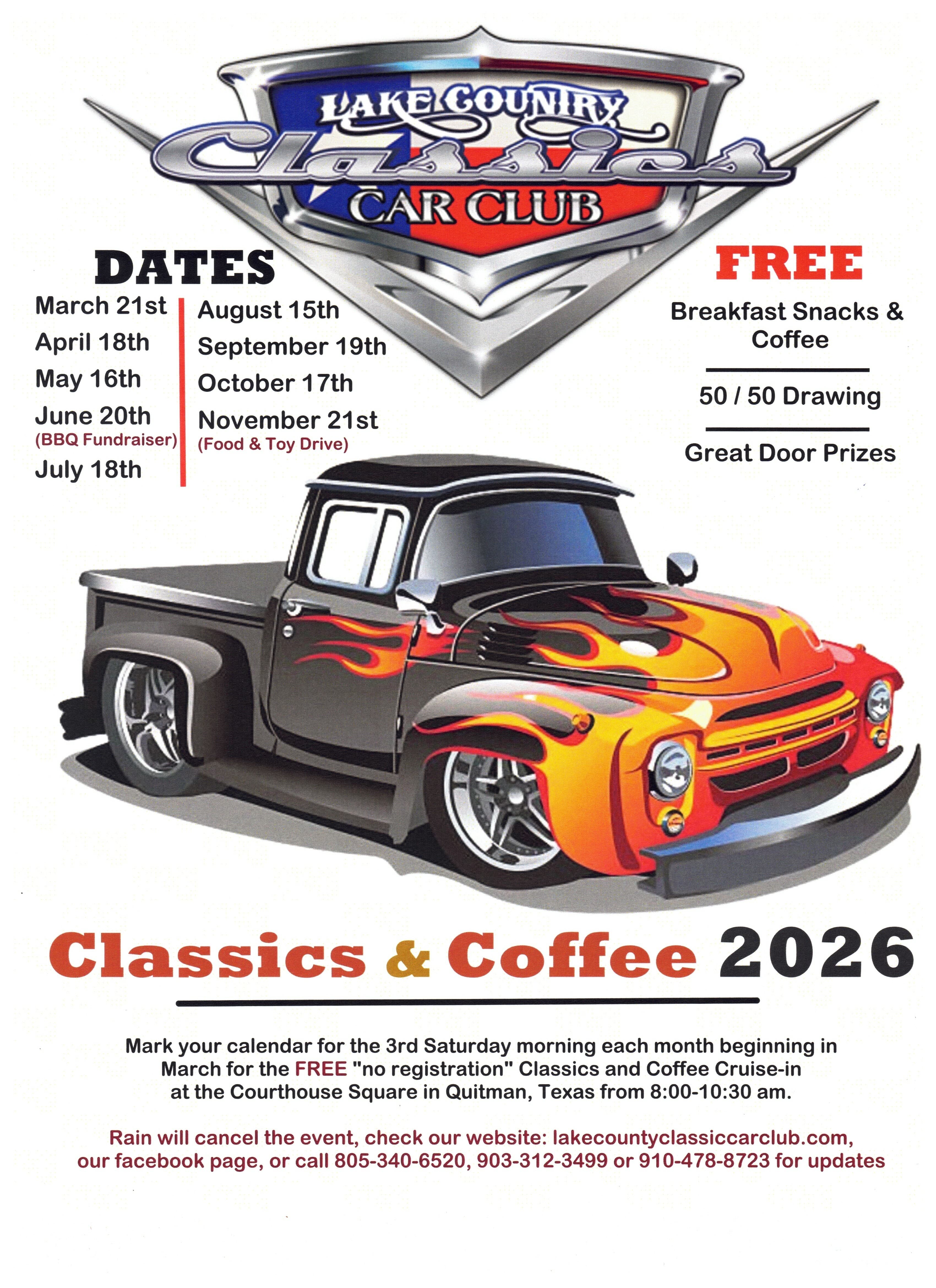Lake Country Classics Cars and Coffee Cruise-In