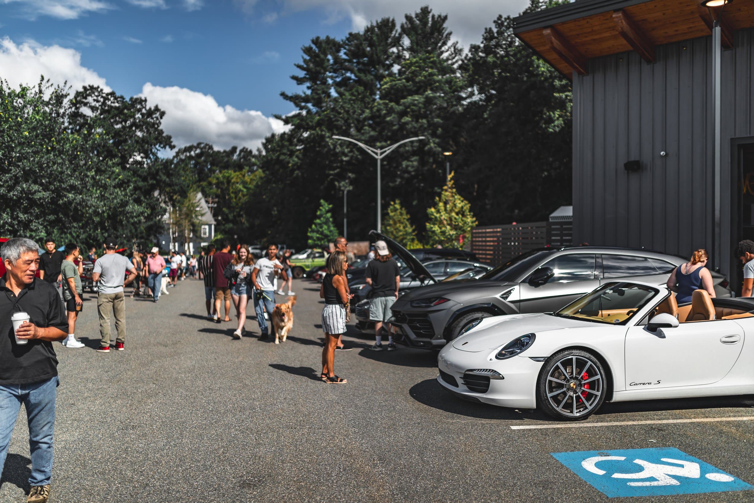 Bedford MA Cars & Coffee at Lexington