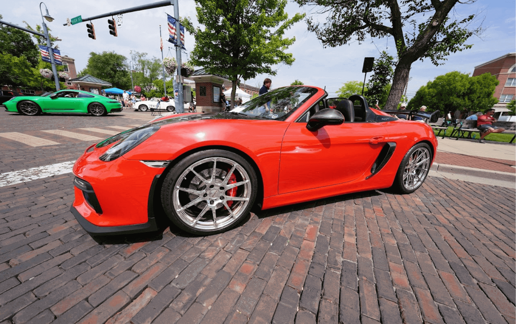 Red Brick Reunion Porsche Car Show
