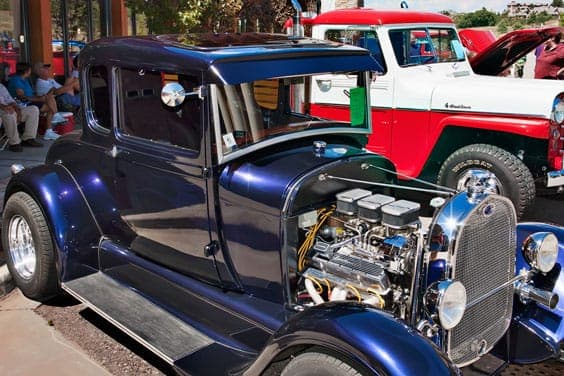 Hot Rods in the Village Car Show