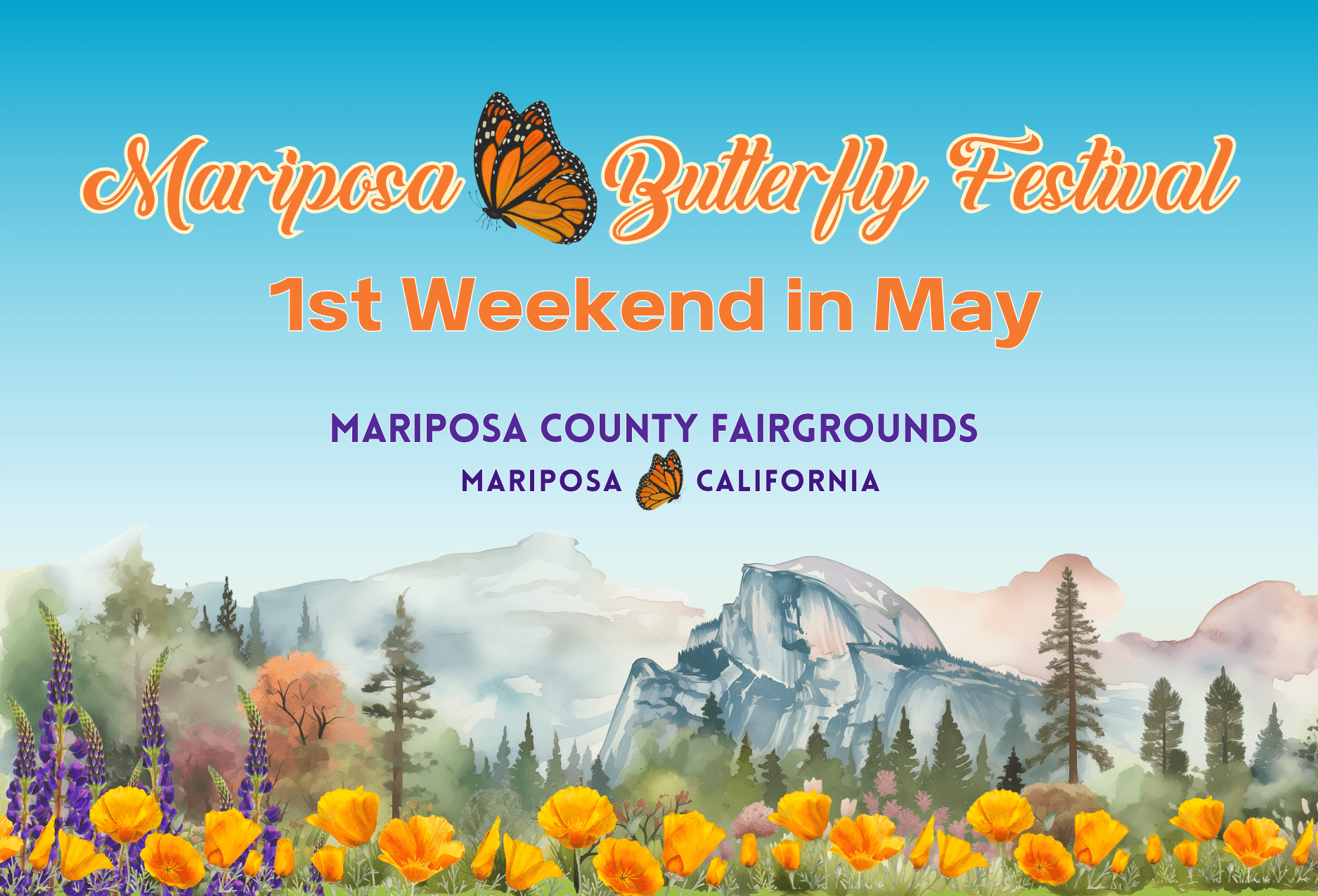 Mariposa Butterfly Festival Car Show