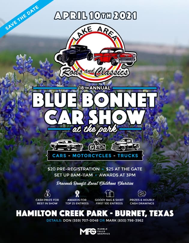 LARC Bluebonnet Car Show