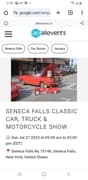 Seneca Falls Classic Car Truck and Motorcycle Show
