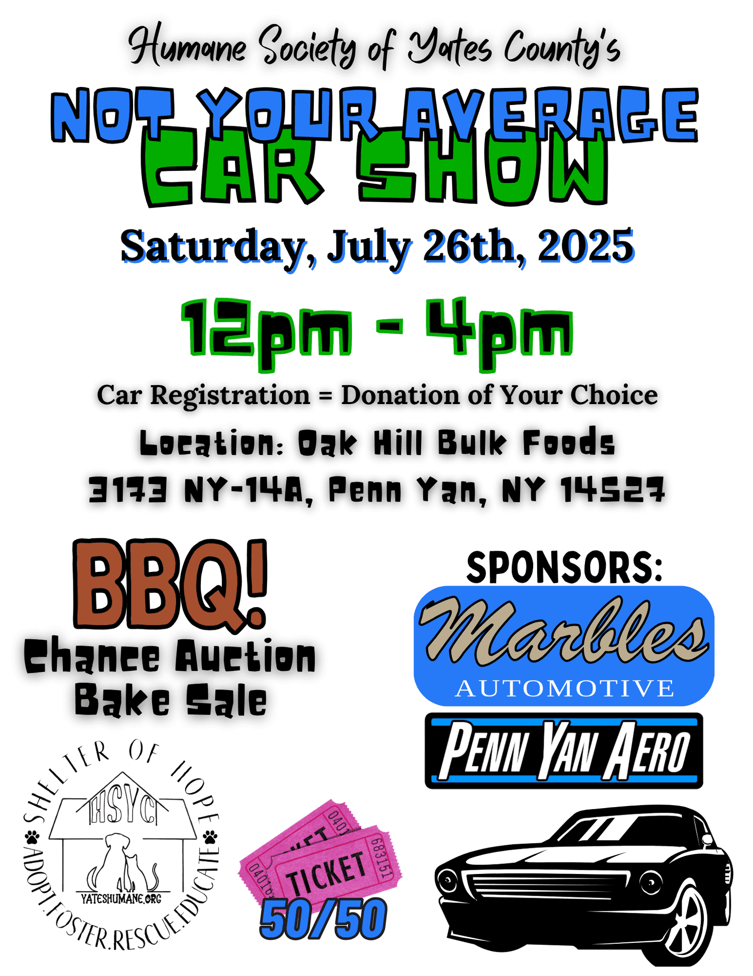 Not Your Average Car Show Penn Yan