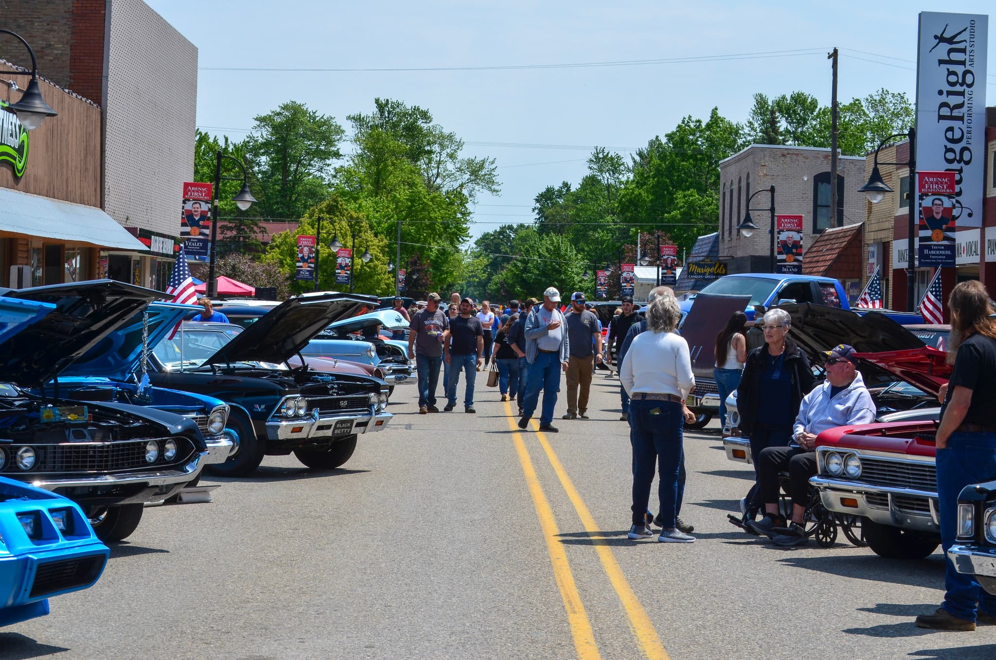 Pops In The Past Car Show