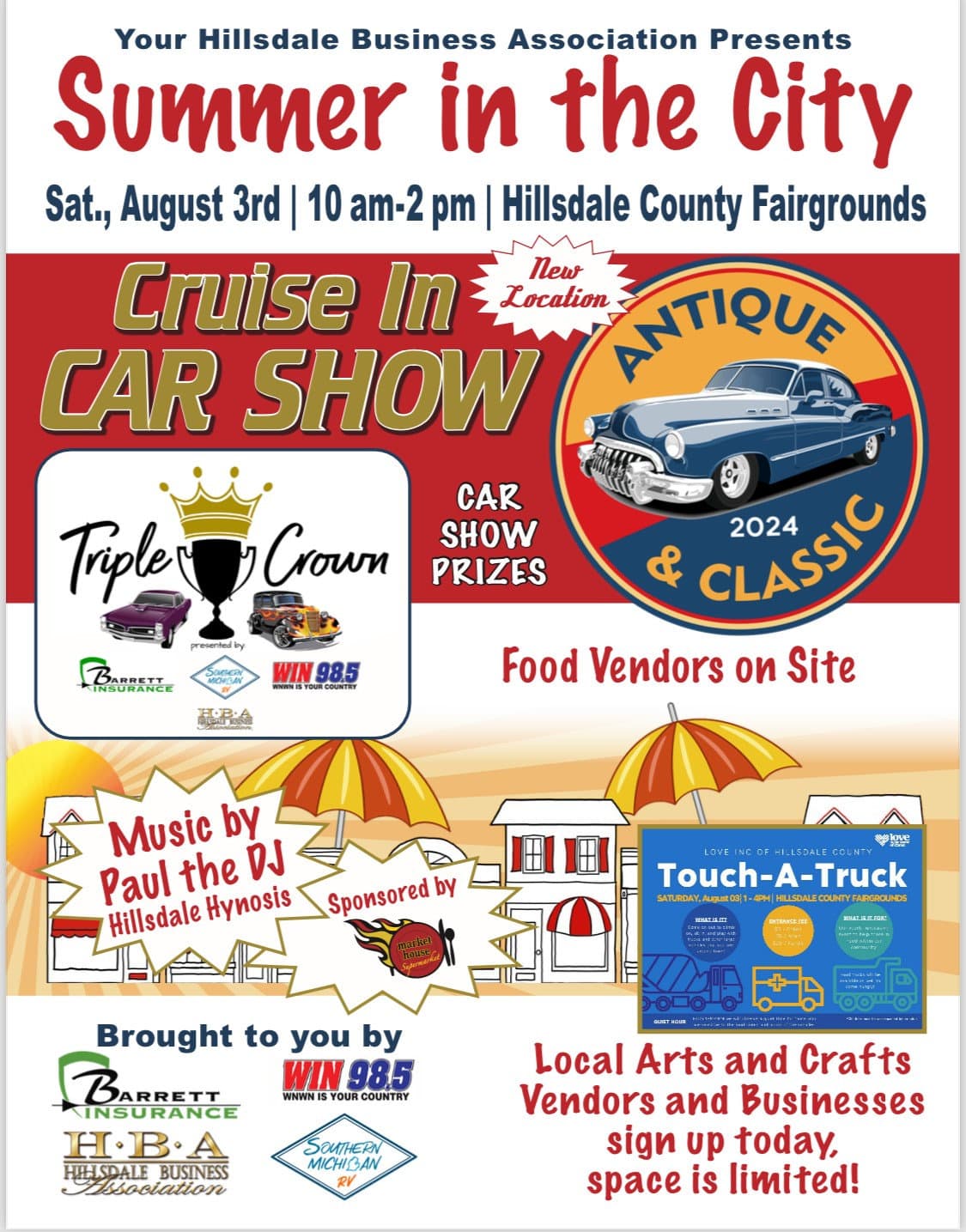 Summer In The City Cruise In Car Show