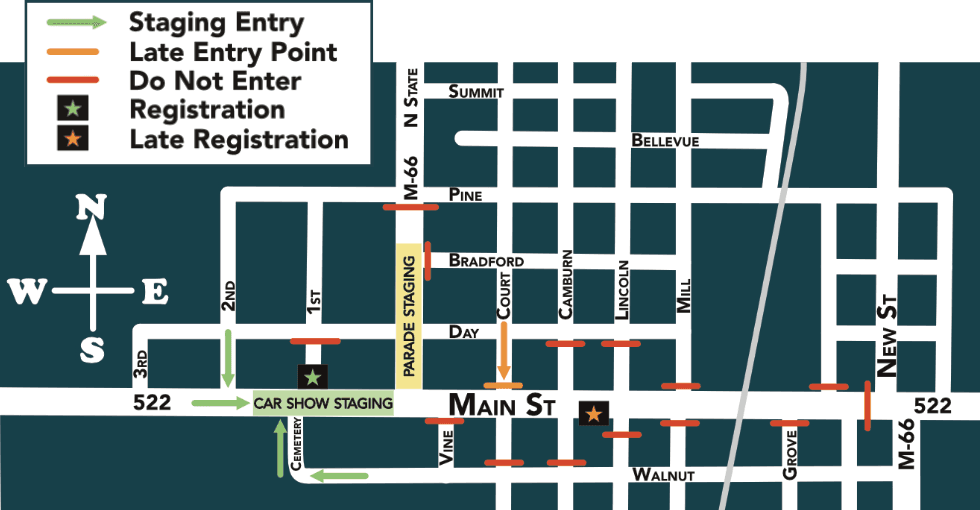 Stanton Old Fashioned Days Car Show