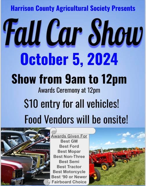 Harrison County Fall Car Show