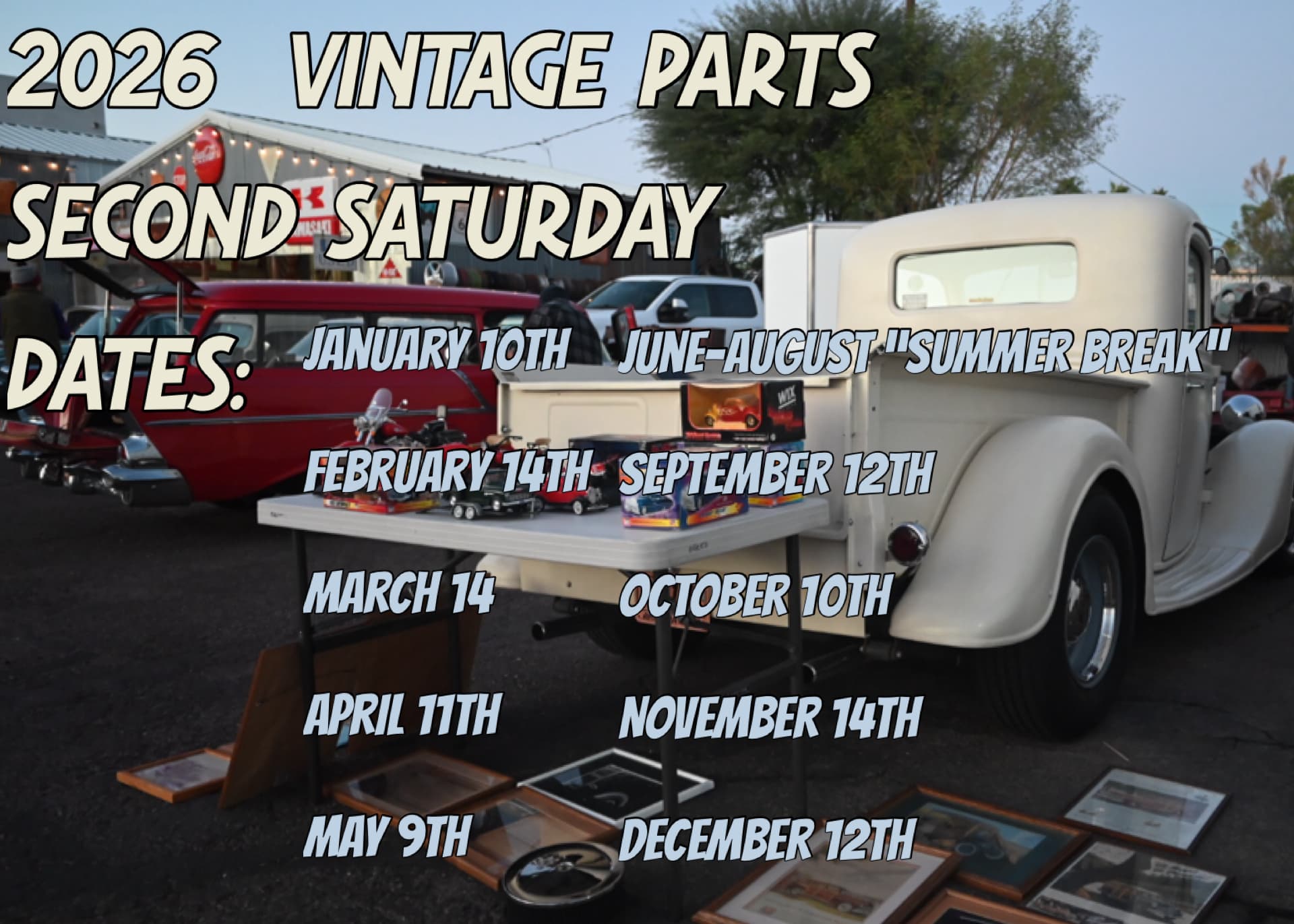 Vintage Parts of America Second Saturday Show