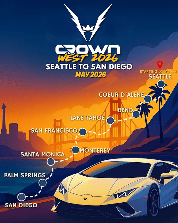 Crown West Car Rally San Diego Finale