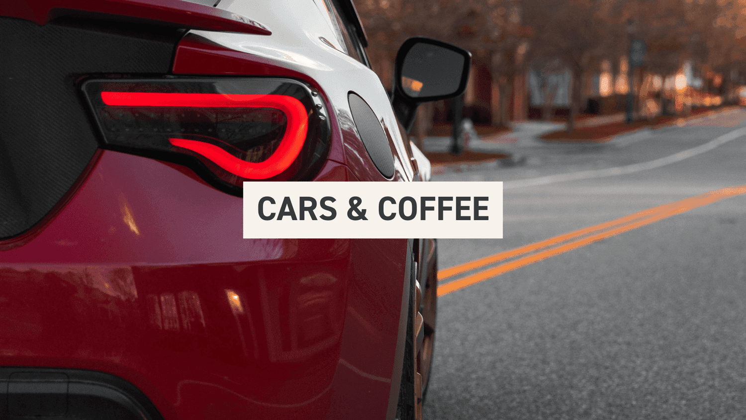 Cars and Coffee at Local Good Coffee Co