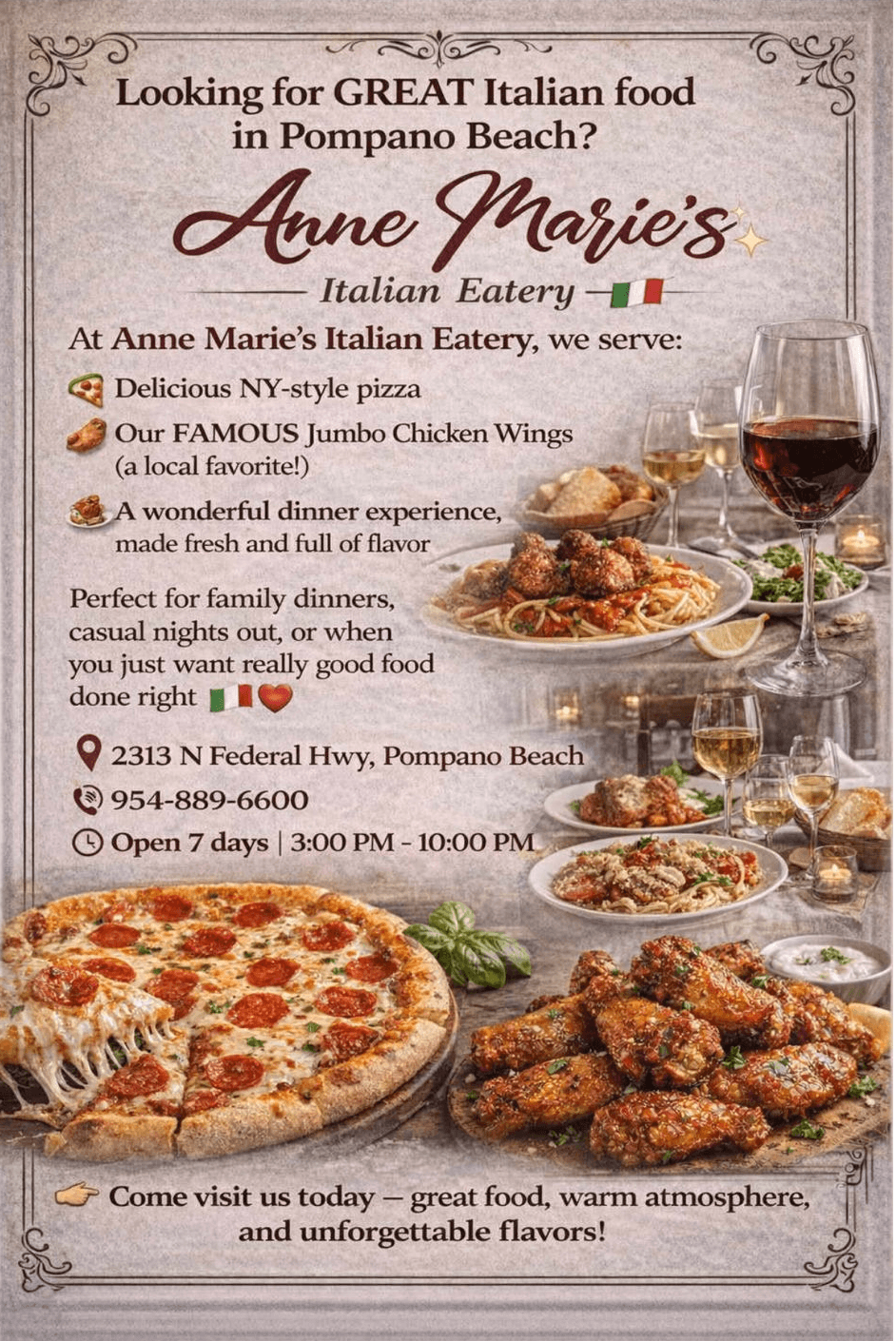 Sunday Classic Car Show at Anne Marie's Pompano