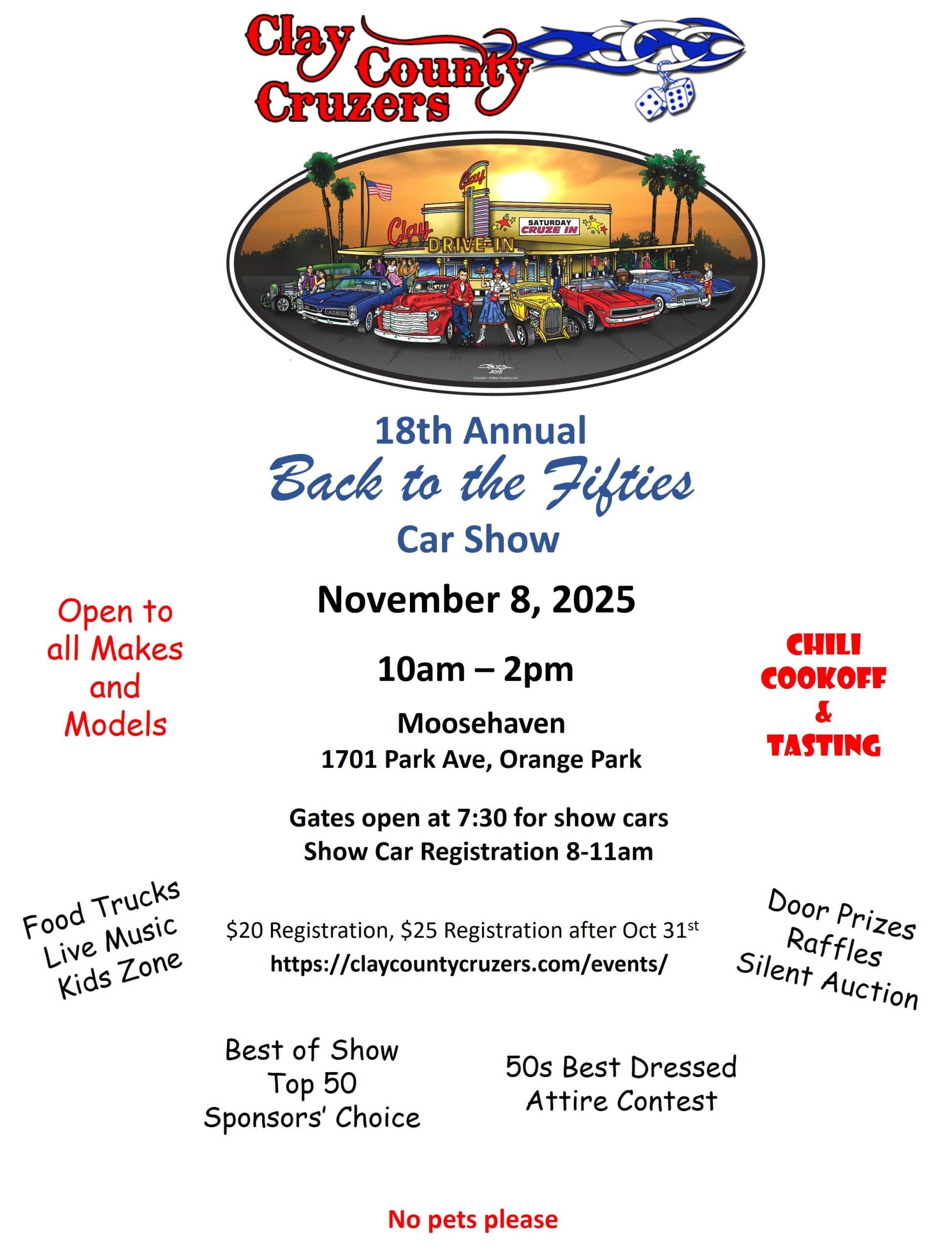 18th Annual Back to the Fifties Car Show
