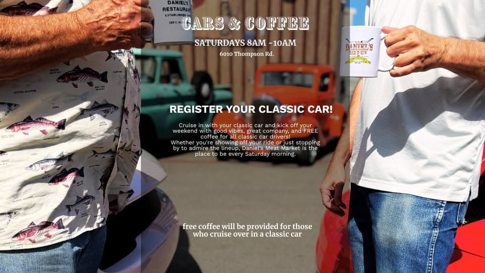 Daniel's Meat Market Cars & Coffee