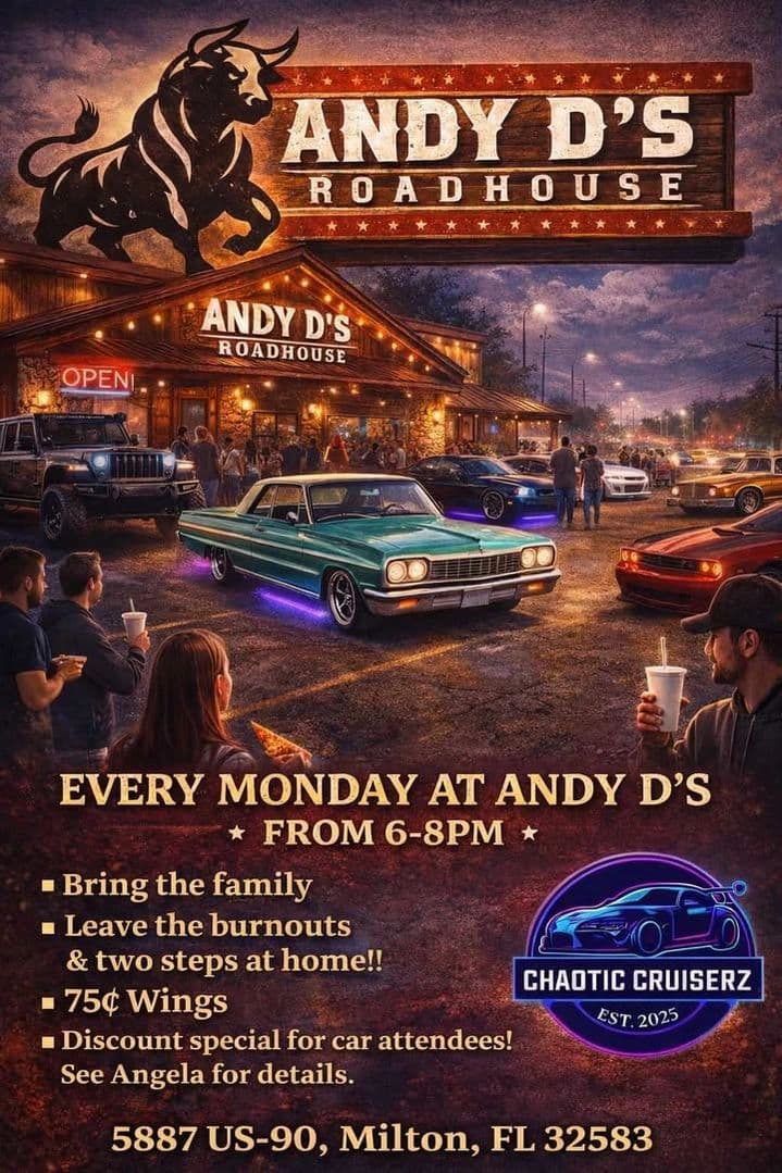 Andy D's Monday Night Cruise In