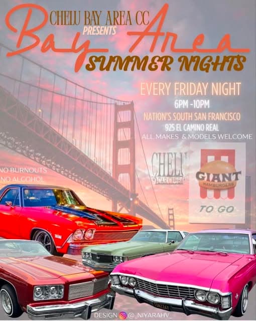 Chelu Bay Area Car Club Summer Nights
