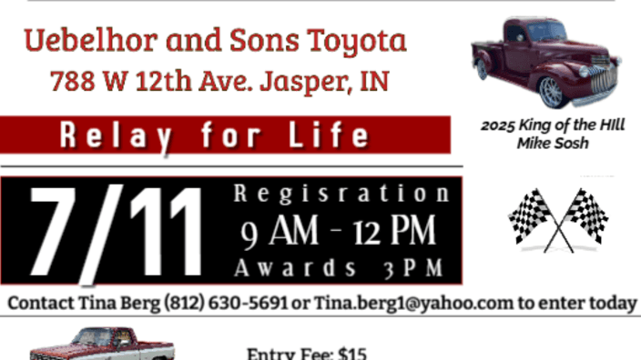 Relay for Life of Dubois County Car Show