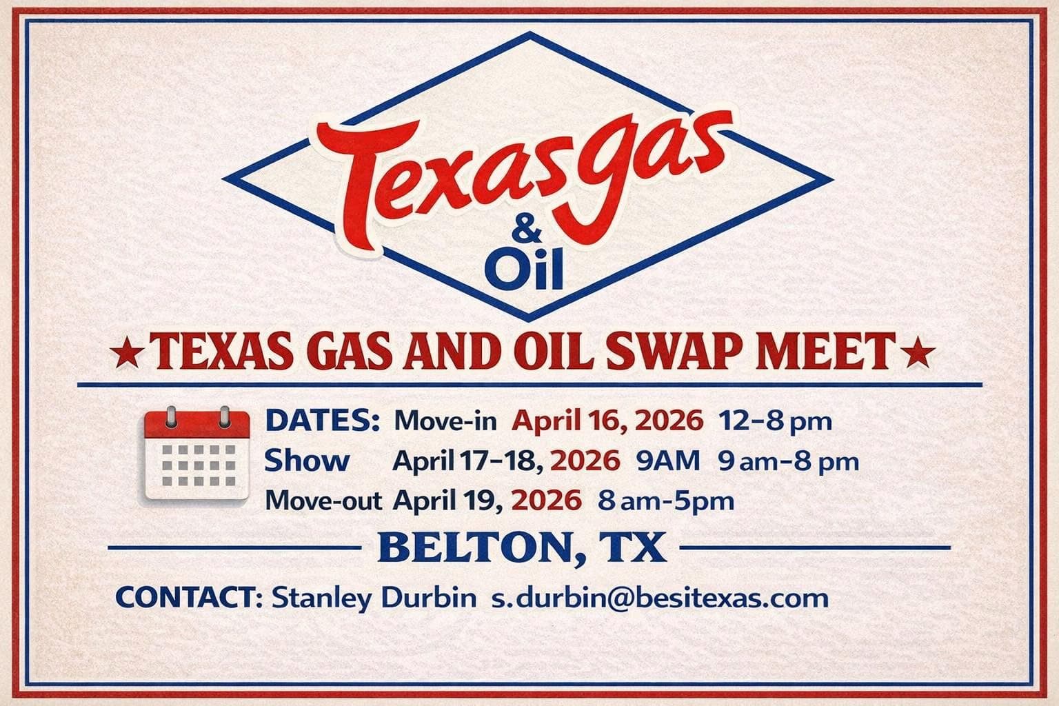 Texas Gas & Oil Swap Meet