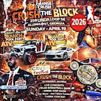 CRUSHTHEBLOCK Truck Jeep Car and Bike Show,Pool Party, ATVTrail Ride,BunsAn