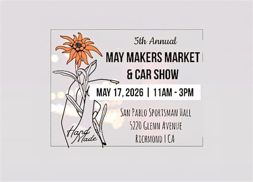 5th May Makers Market with Car Show