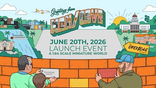 Build With Us: The Man/Cave Miniature Experience Launch