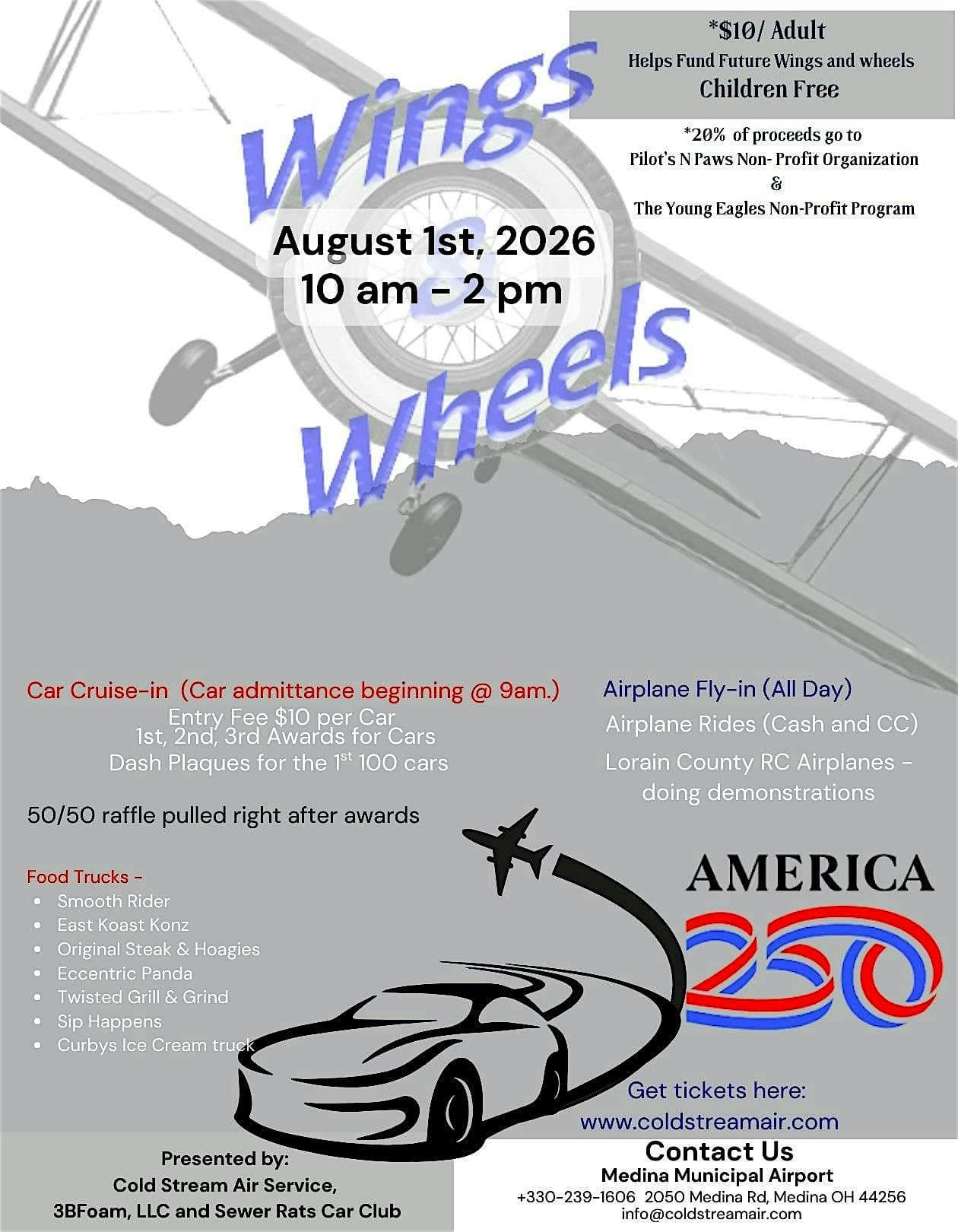 Wings and Wheels