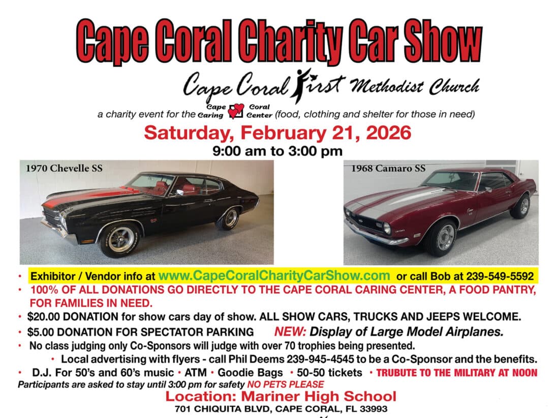 Huge charity car show ready to roll