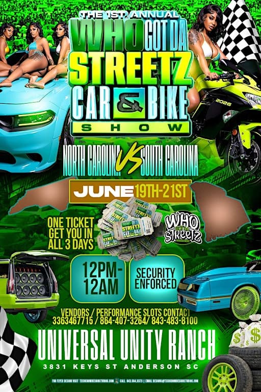 WHO GOT DA STREETZ (CAR & BIKE SHOW)