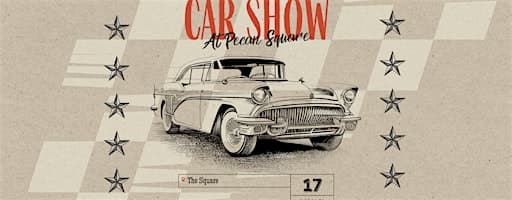 Pecan Square Car Show