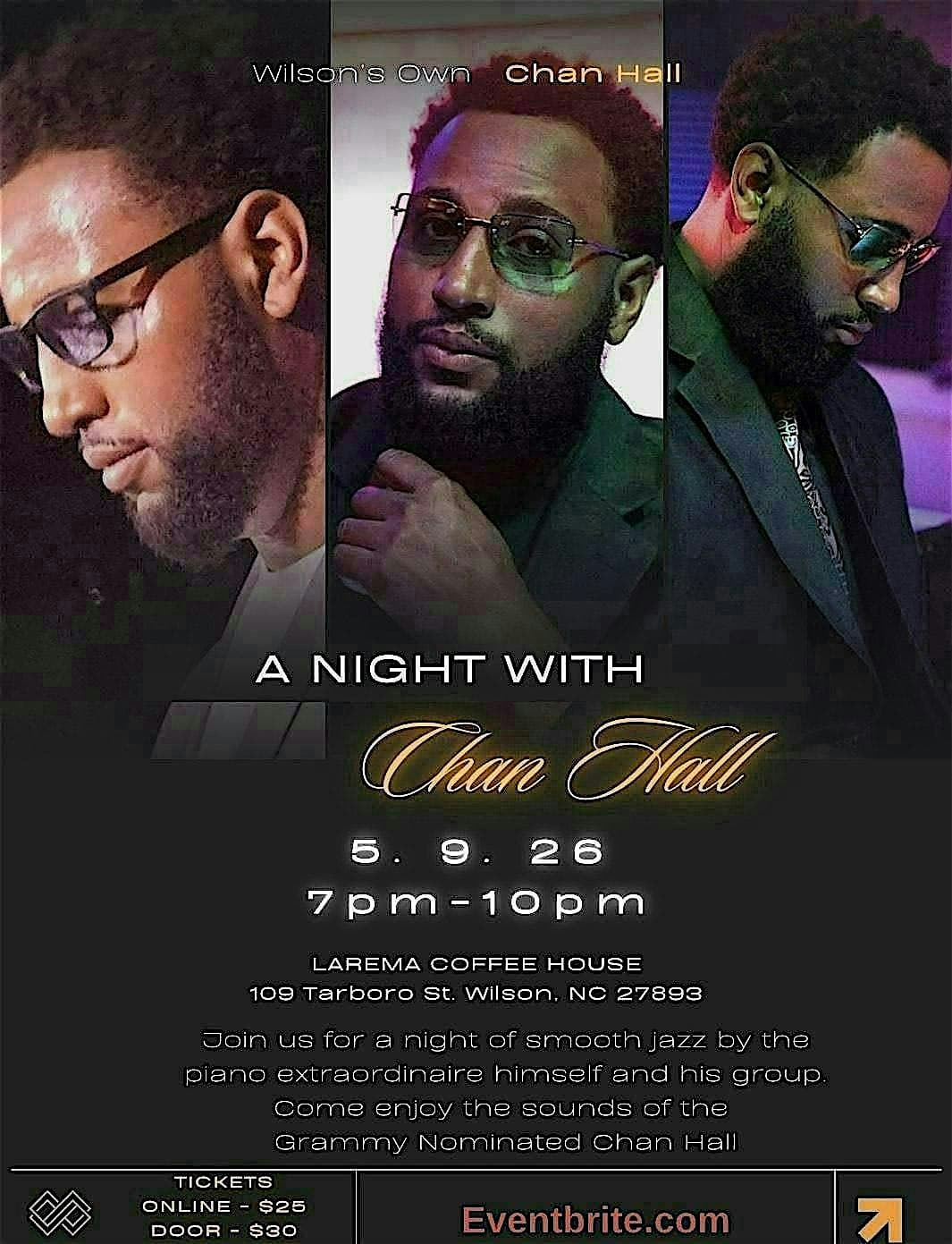 Live Jazz for Mother's Day with Grammy Nominated Chan Hall + Band